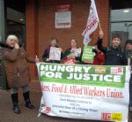 Salford McDonald's Fast Food Rights Protest